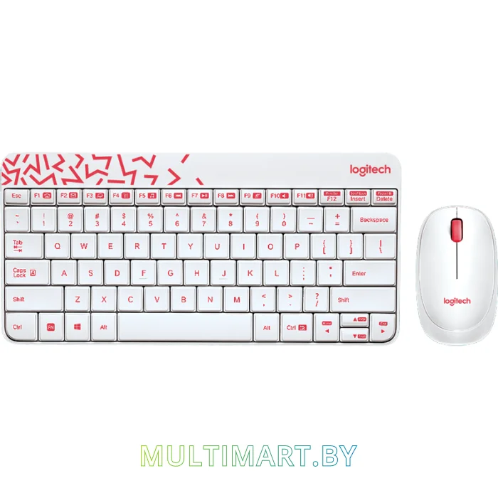 Комплект клавиатура + мышь Logitech MK240 Nano (920-008212)